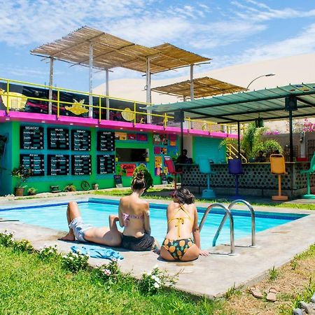 The Upcycled Hostel Huacachina Ica Eksteriør bilde