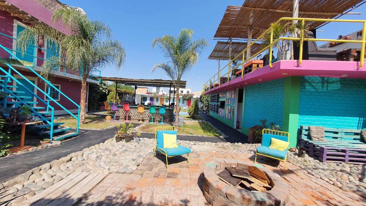 The Upcycled Hostel Huacachina Ica Eksteriør bilde