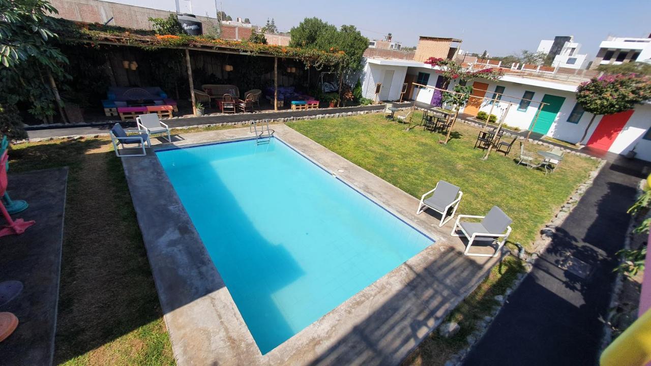 The Upcycled Hostel Huacachina Ica Eksteriør bilde