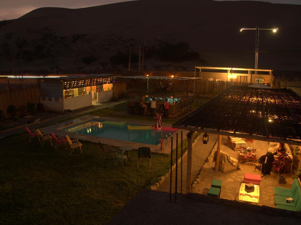 The Upcycled Hostel Huacachina Ica Eksteriør bilde