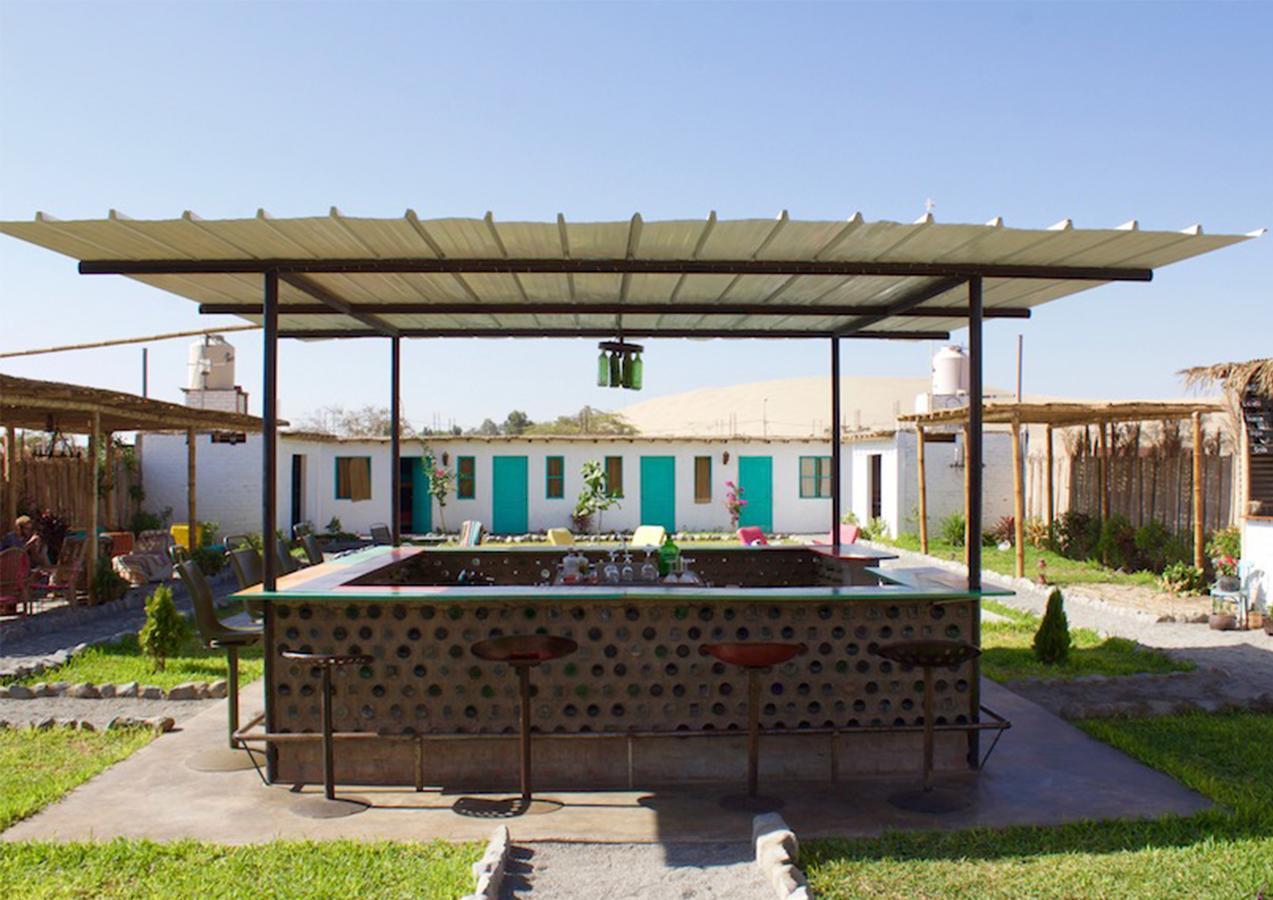 The Upcycled Hostel Huacachina Ica Eksteriør bilde