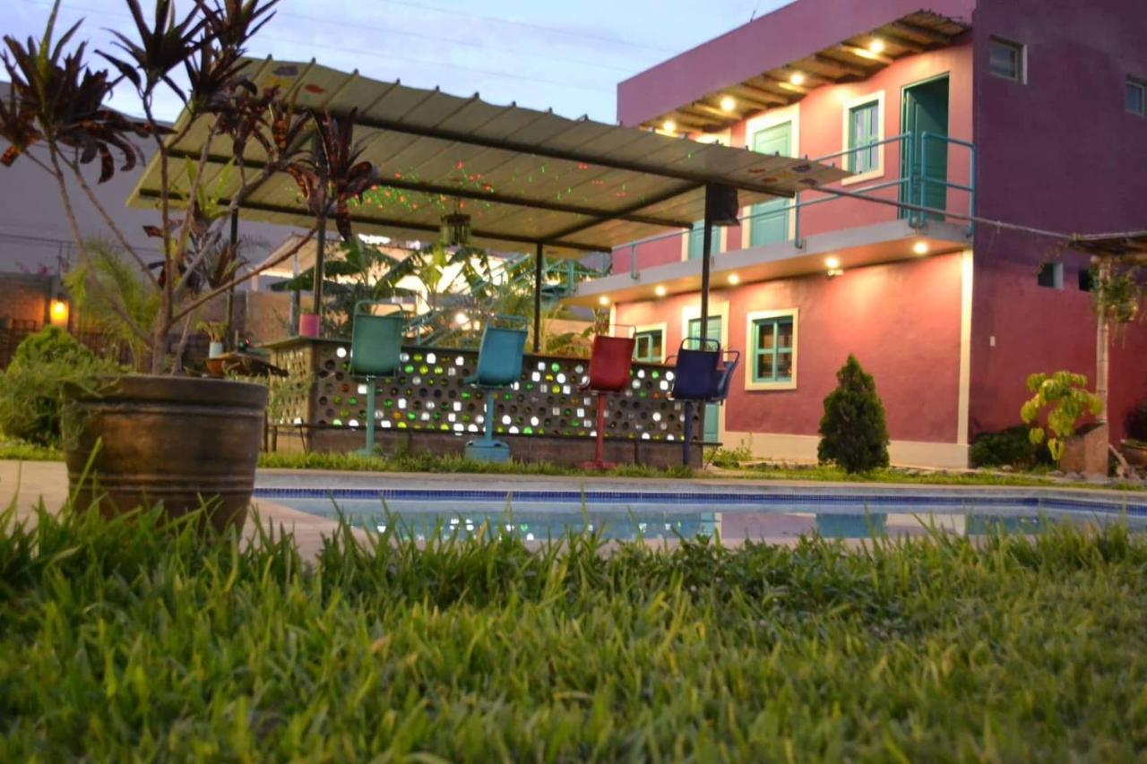 The Upcycled Hostel Huacachina Ica Eksteriør bilde