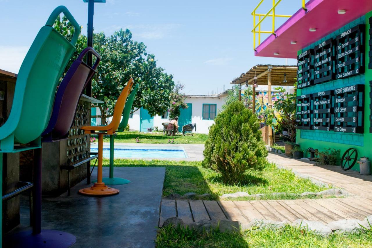 The Upcycled Hostel Huacachina Ica Eksteriør bilde