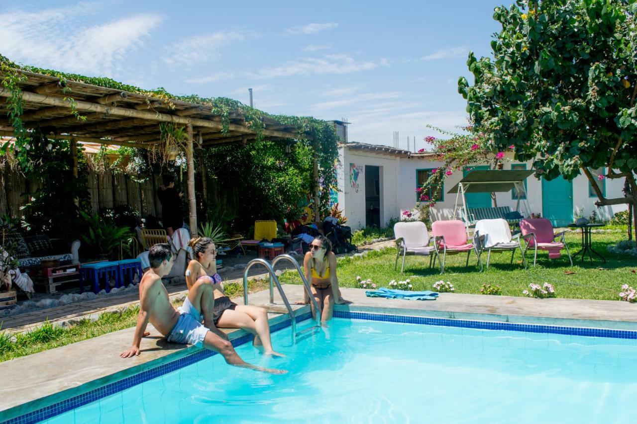 The Upcycled Hostel Huacachina Ica Eksteriør bilde