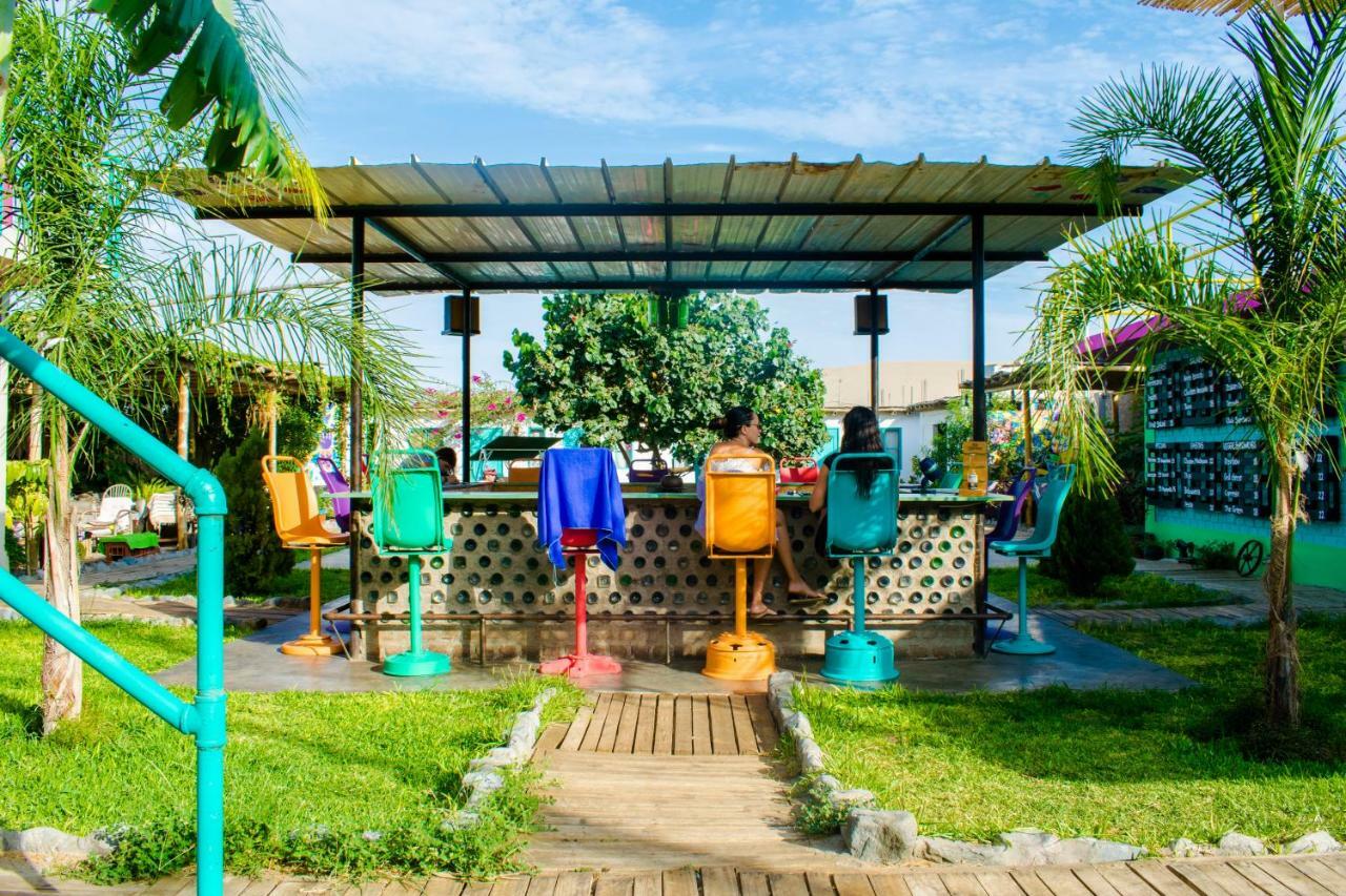 The Upcycled Hostel Huacachina Ica Eksteriør bilde
