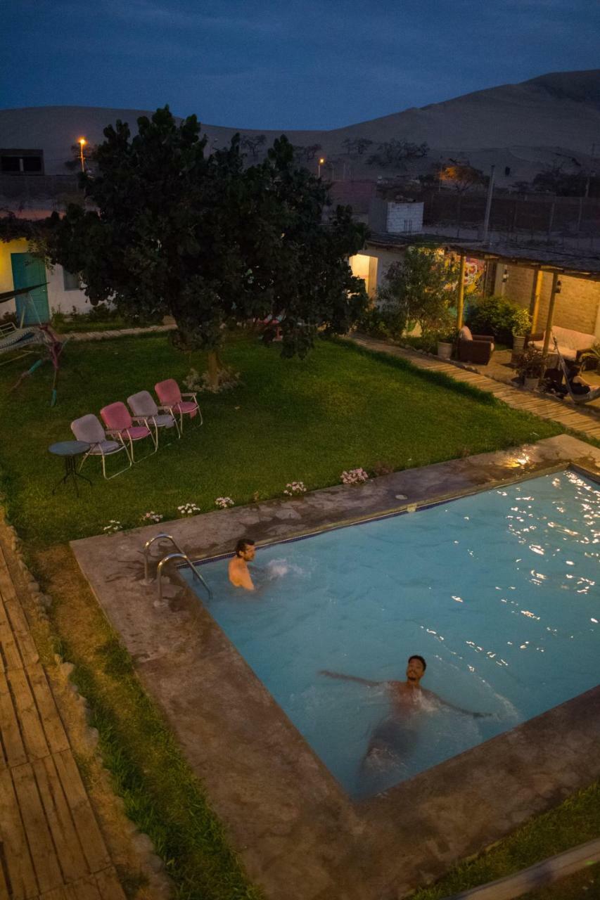 The Upcycled Hostel Huacachina Ica Eksteriør bilde